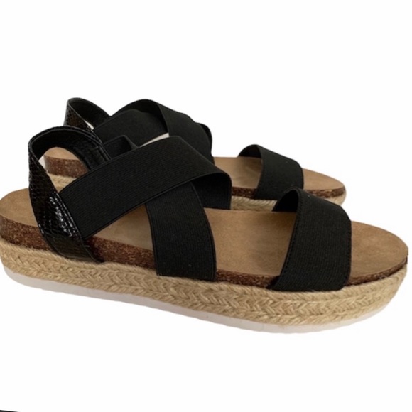 Madden Girl Shoes - NEW MADDEN GIRL ESPADRILLE PLATFORM SANDALS 8.5